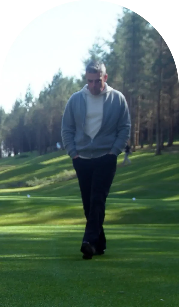paul mcginley on golf course